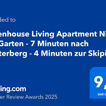 Greenhouse Living Apartment Nivis Mit Garten - 4 Minuten Nach Winterberg - Wandern, Mountainbike Fahren - Natur Geniessen Medebach Εξωτερικό φωτογραφία