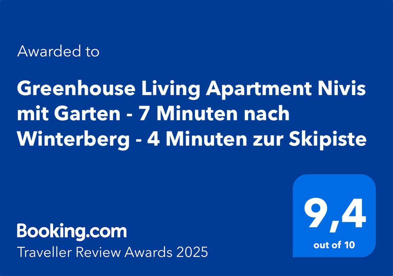 Greenhouse Living Apartment Nivis Mit Garten - 4 Minuten Nach Winterberg - Wandern, Mountainbike Fahren - Natur Geniessen Medebach Εξωτερικό φωτογραφία